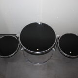 GLASS COFFEE TABLE, SWIVEL LEITMOTIV LOUNGE TABLE, design