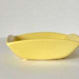 aperitif bowl vintage 50's 60's yellow, retro modernist