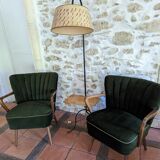 Paire de fauteuils coktail