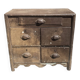 cabinet d'écriture commode ancien en bois