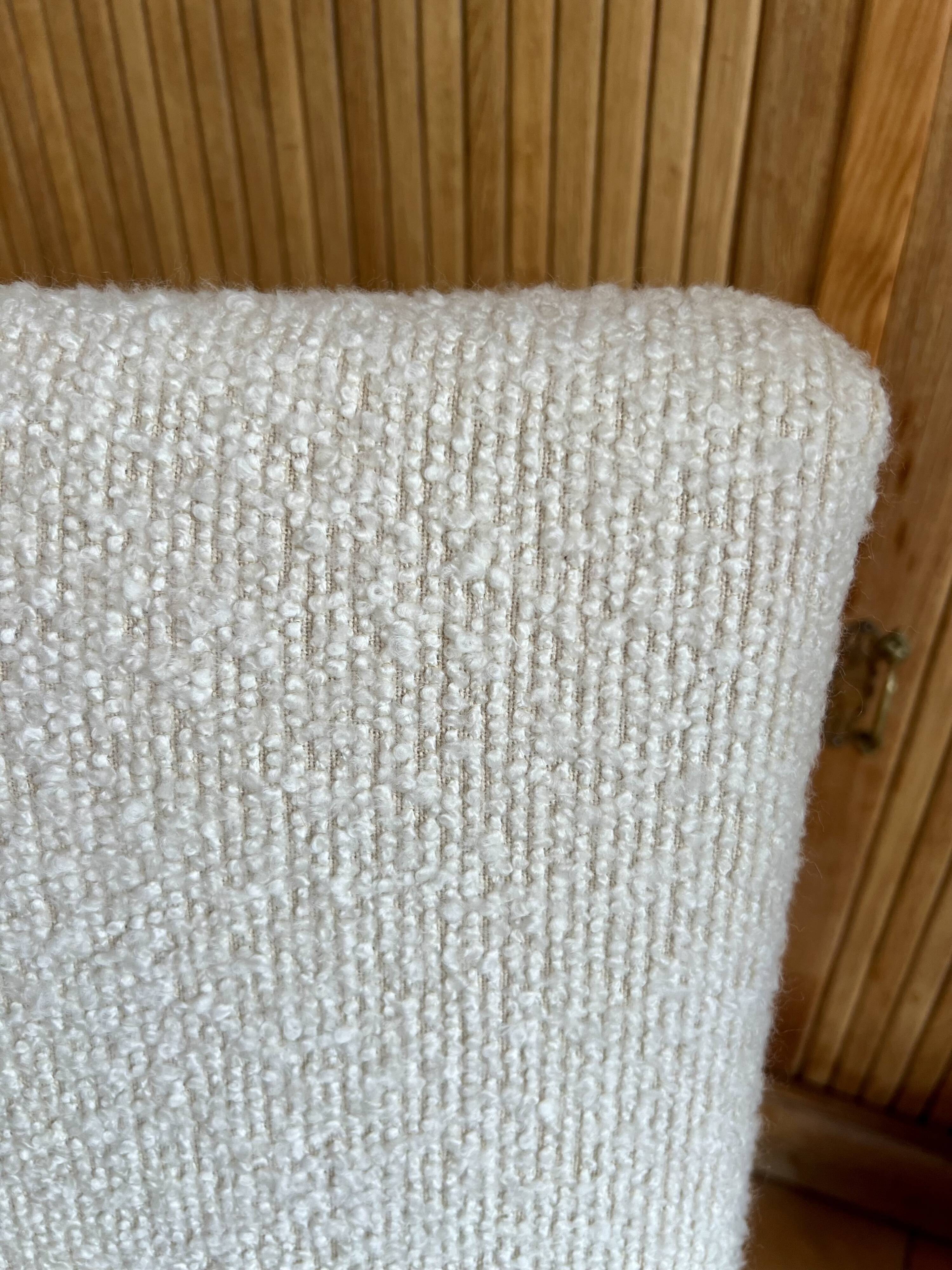 Renovated vintage armchair