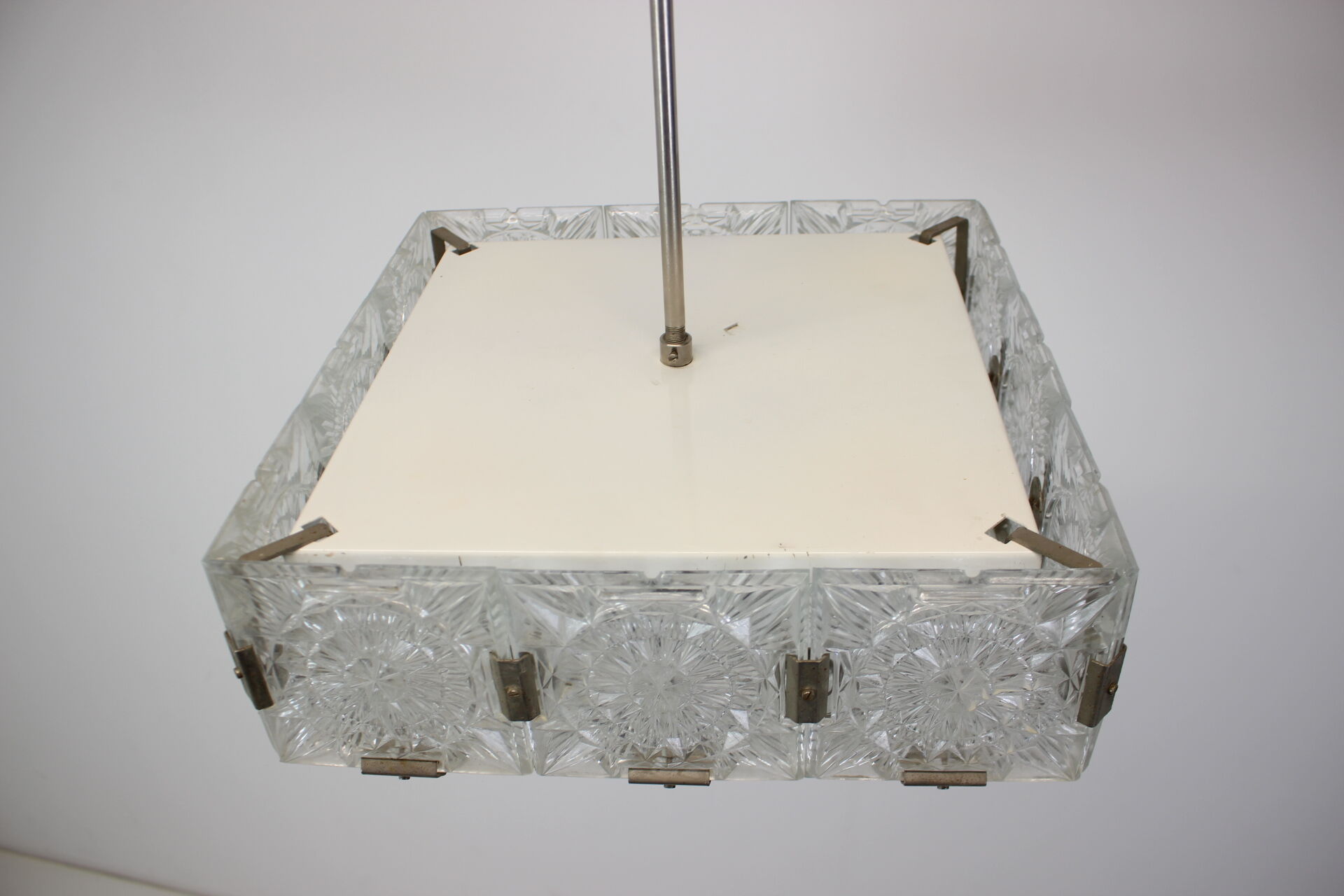 Mid-century chandelier Kamenický Šenov, Preciosa, 1970's.