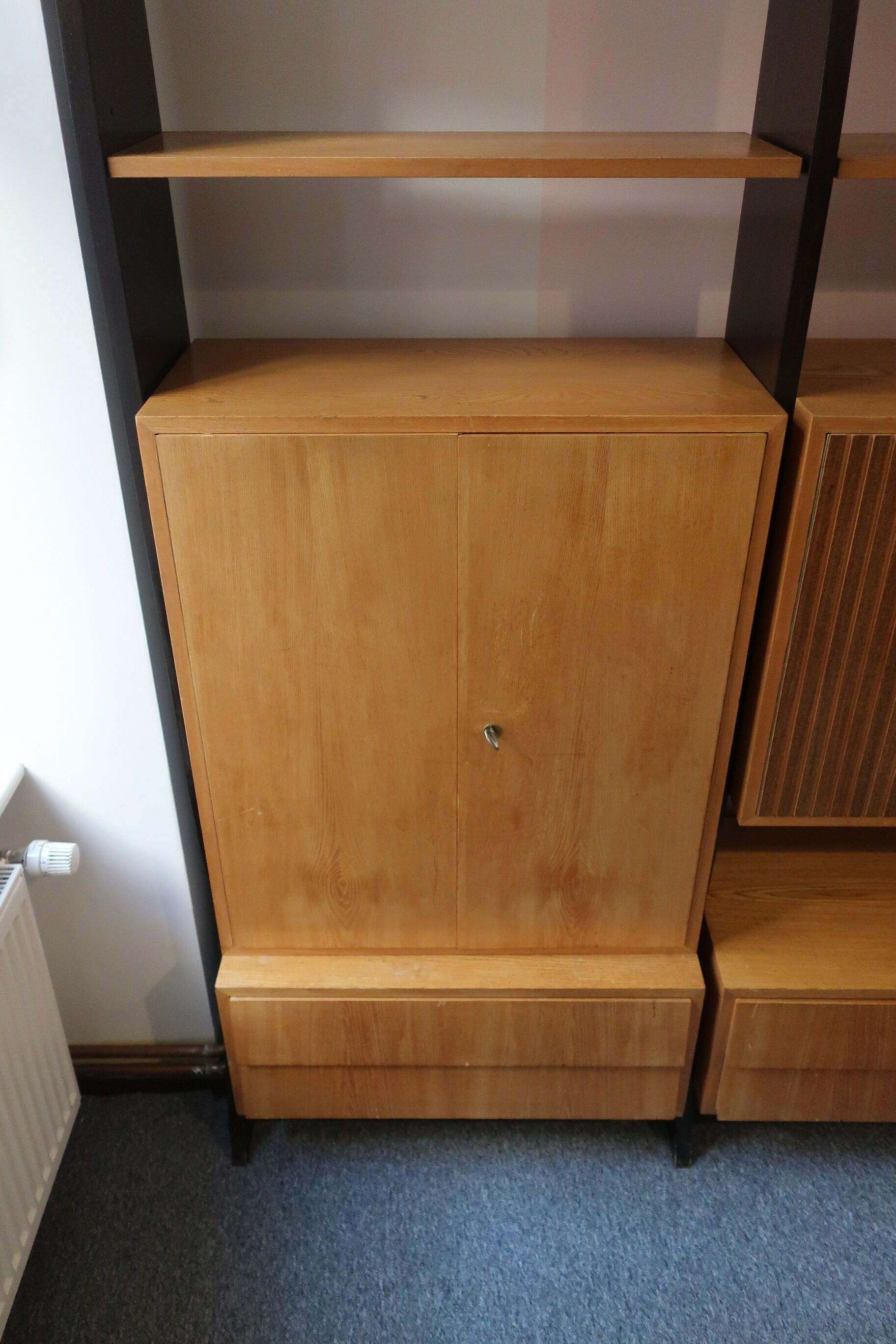 1950s foot library by designer Erich Stratmann, modular