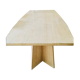 Table de salle à manger en travertin années 80