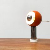 Mid-century space age magnetic clamp table or shelf lamp from the 1960s.