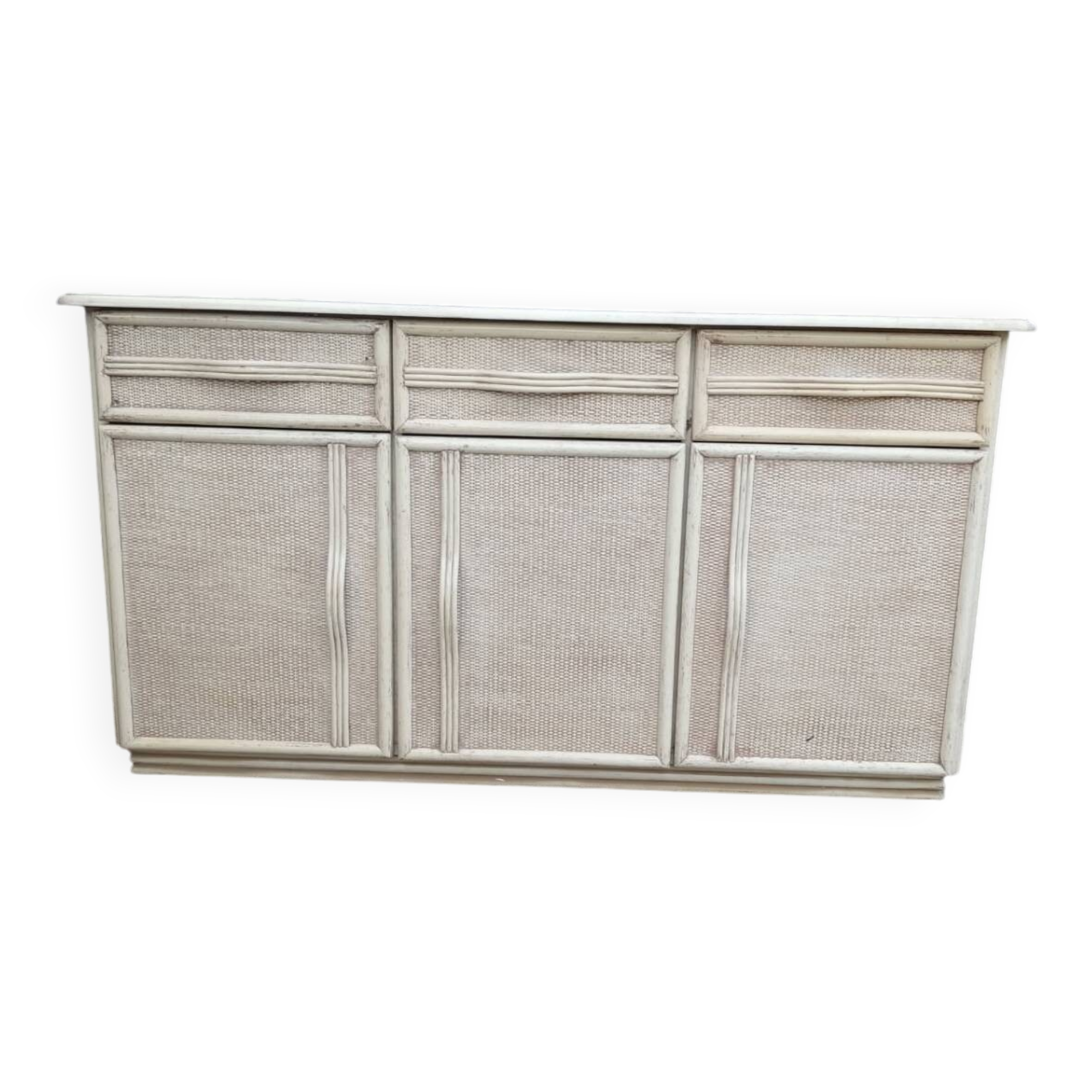 1980s ivory sideboard
