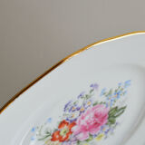 round porcelain dish from Limoges