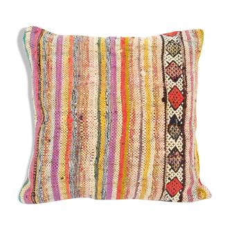 Housse de coussin kilim berbère 50x50