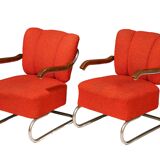 Pair of Bauhaus cantilever armchairs | Thonet, 1930s