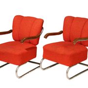 Pair of Bauhaus cantilever armchairs | Thonet, 1930s