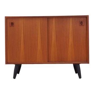 Teak cabinet, Danish design, 1970s, production: Denmark