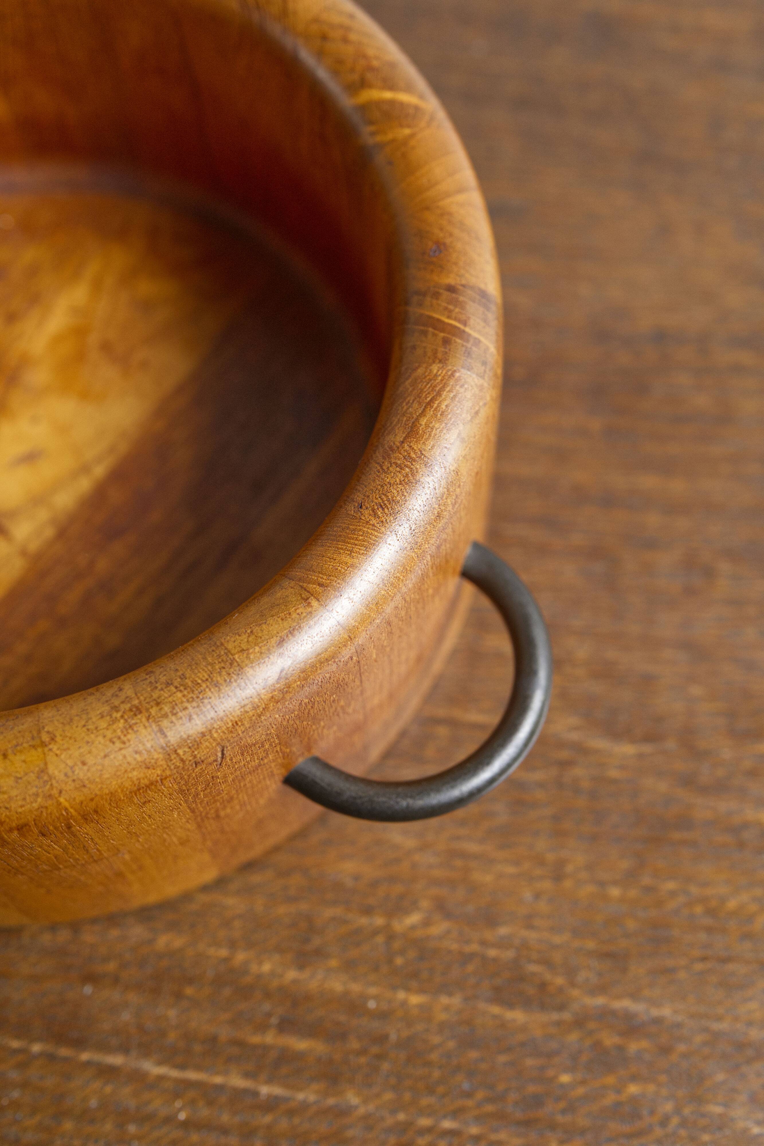 Digsmed teak salad bowl, 1960s Denmark