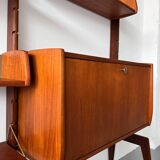Scandinavian Mid Century Teak Bookcase, Norway 1960’s