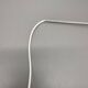 Minimalist Adjustable Swing Arm metal Wall Light with white shade, Germany