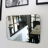Vintage beveled glass mirror