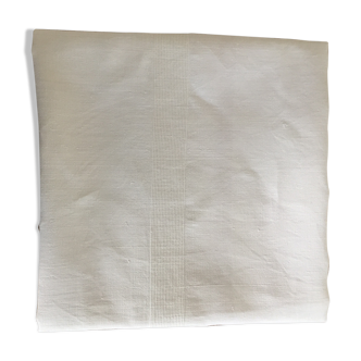 Nappe de vigneron à liteaux blancs