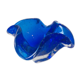 Labelled Bullicante Murano glass ashtray, 1960s