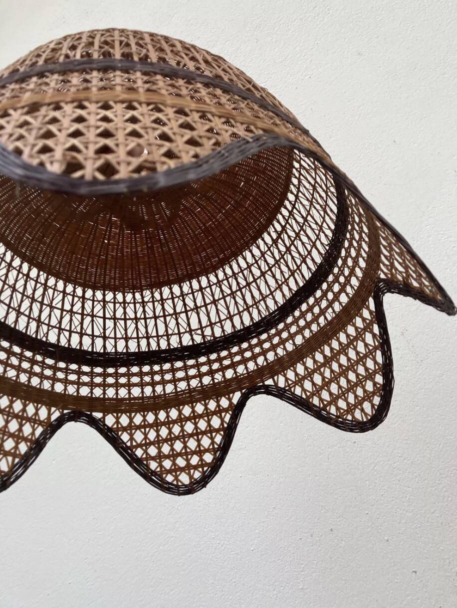 Rattan pendant light 70