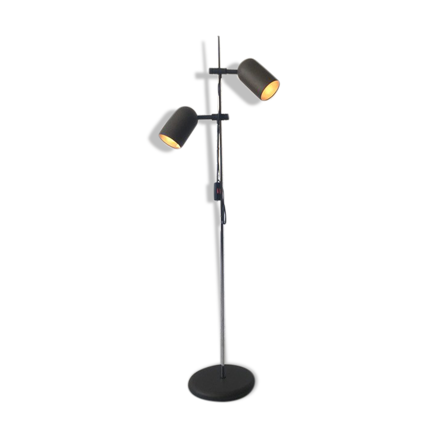 Adjustable spotlights floor lamp, 1970s