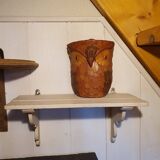 White wall shelf