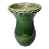 Glazed ceramic vase signed Saint Jean de Fos