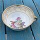 Limoges porcelain tea cup, signed