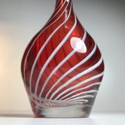 Murano Glass Vase Italy, The '70s