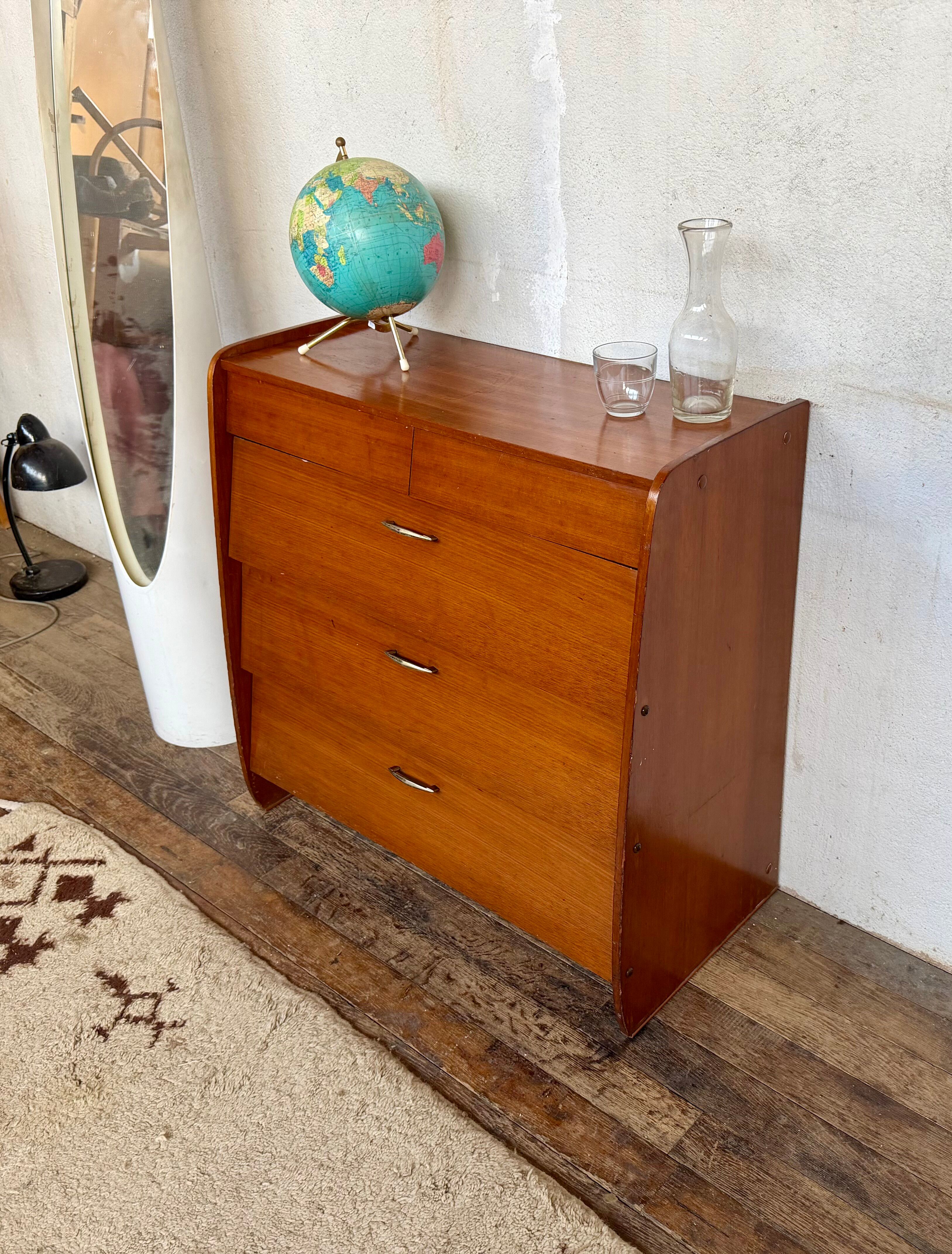 Vintage Scandinavian look shoe cabinet