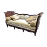 Louis XV resting bed in beech-early twentieth