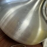 Vintage 70s silver lamp