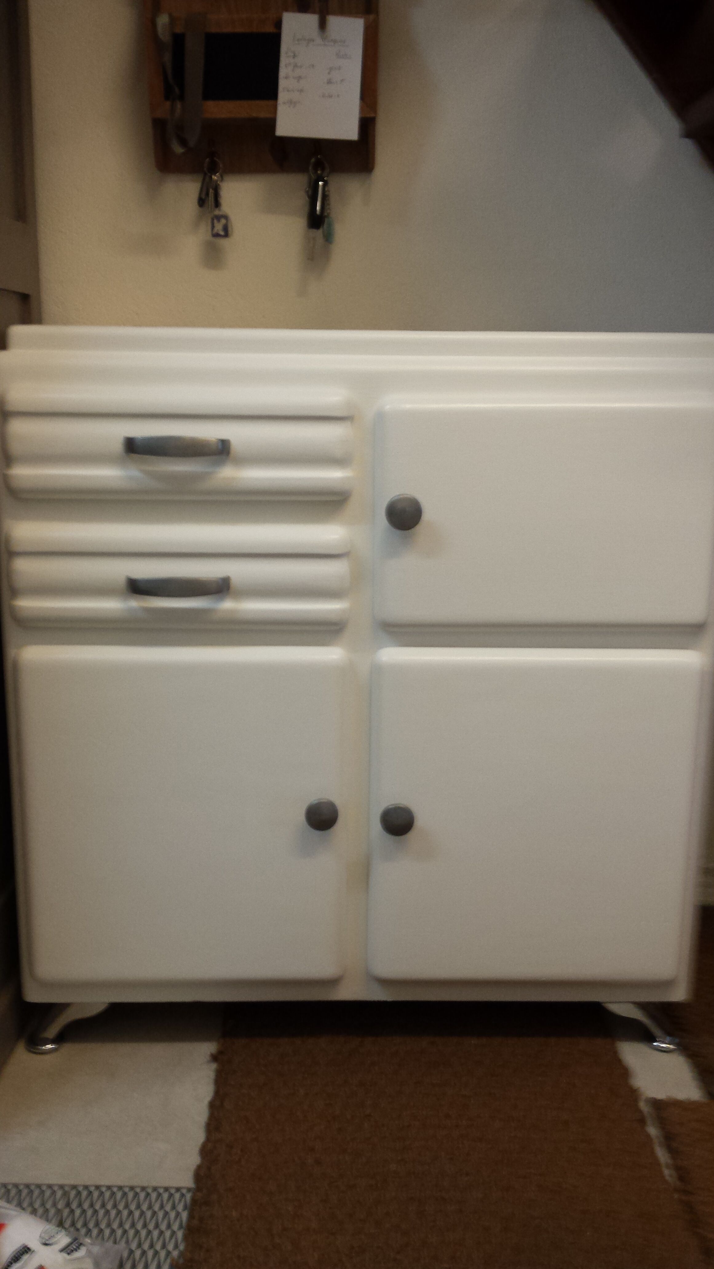 white Mado low buffet