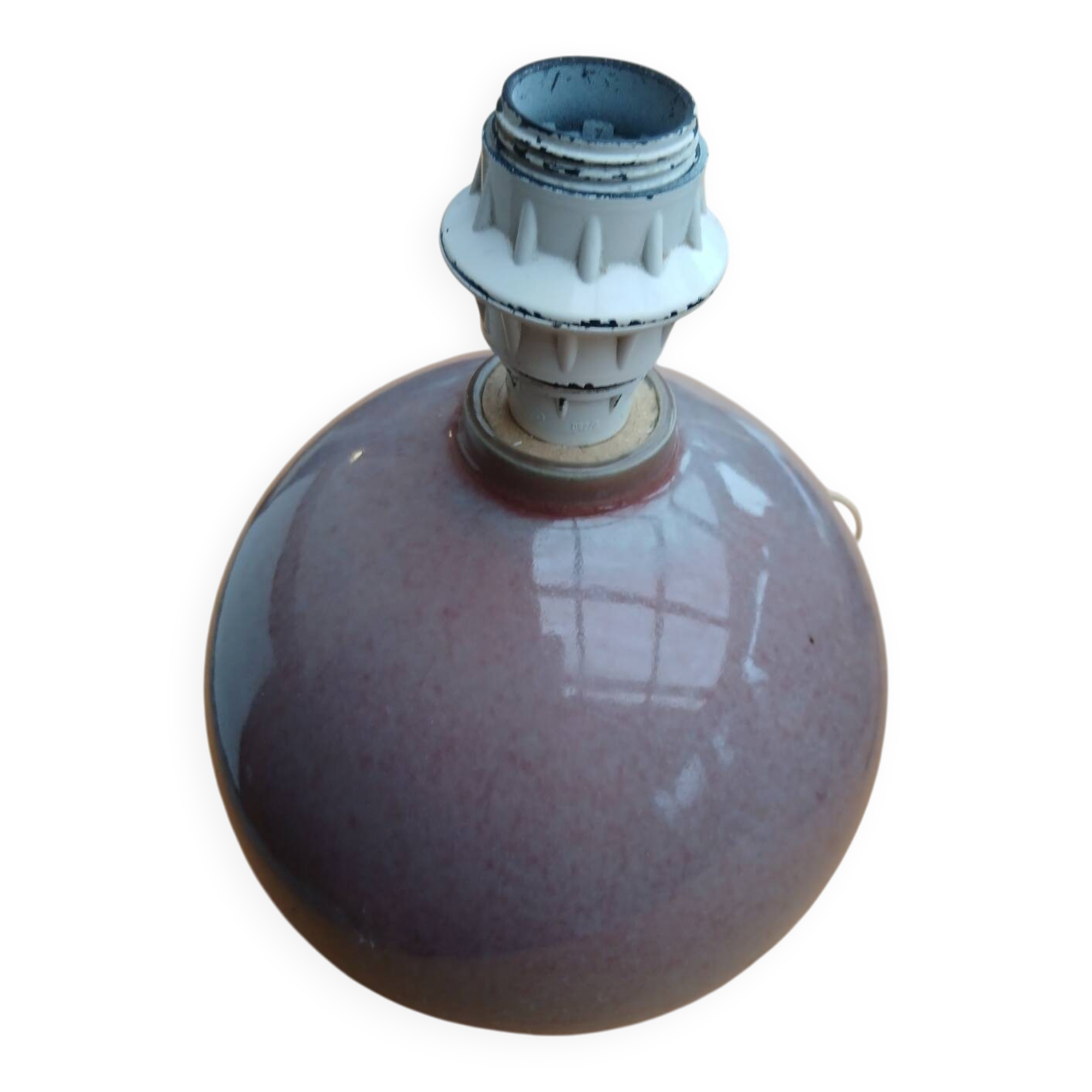 Virebent ball lamp base