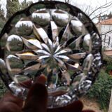 Cendrier vintage en cristal de Lorraine