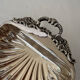 Vintage Silver Plated Shell Shaped Deep Bowl