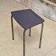 Bureau Enfant plateau repeint bleu