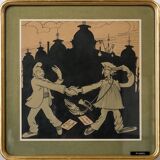 Joseph Costa Ferrer (Picarol) - Original Cartoon