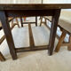 Table de ferme et bancs