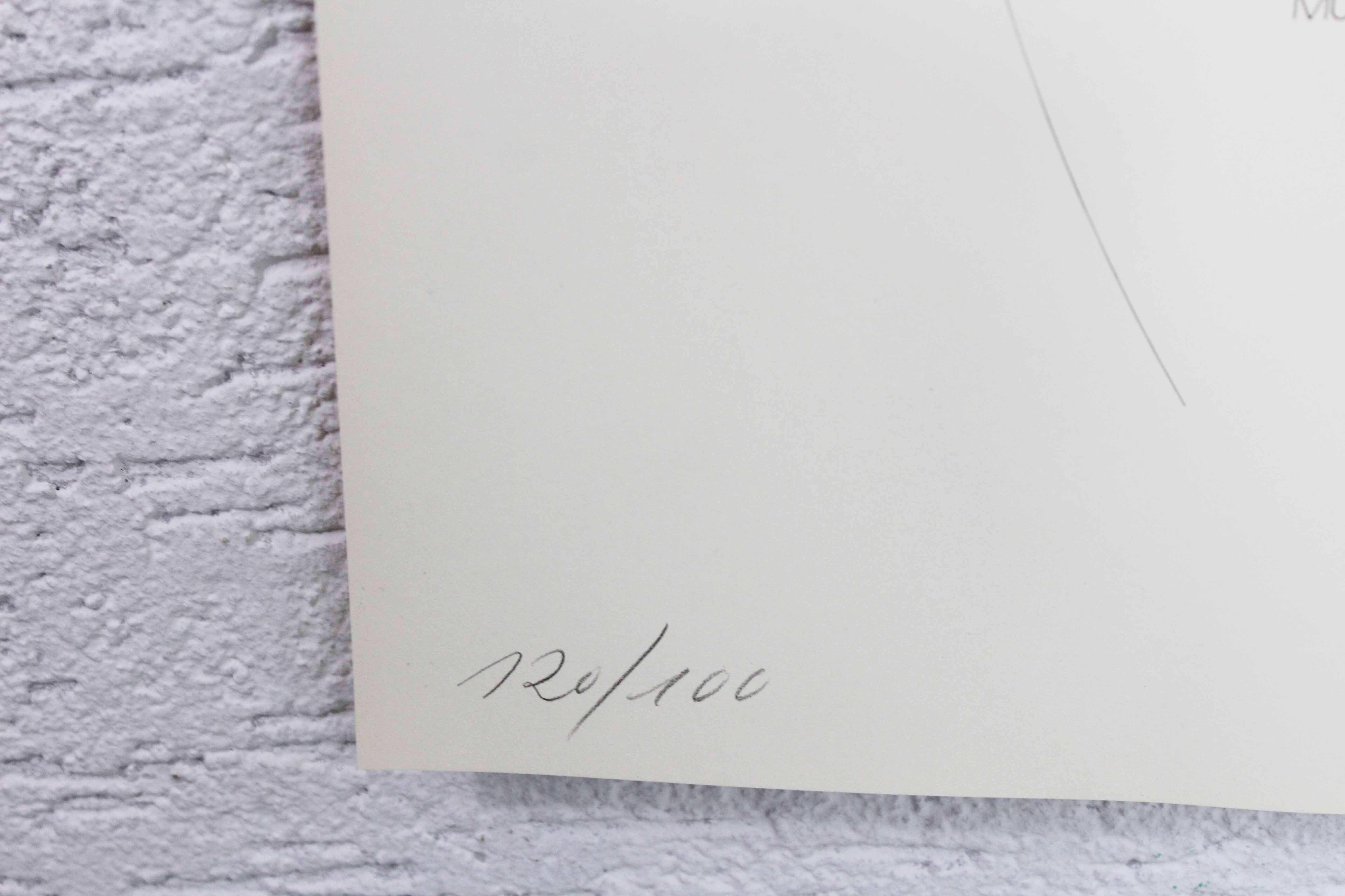 Space Age print by Johannes Burla entitled "rotating plastic"