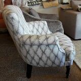 Fauteuil bergère Louis Philippe