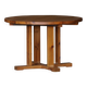 Table de salle à manger moderne danoise en pin avec rallonges, Danemark, années 1970