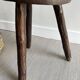 Tabouret tripode bois