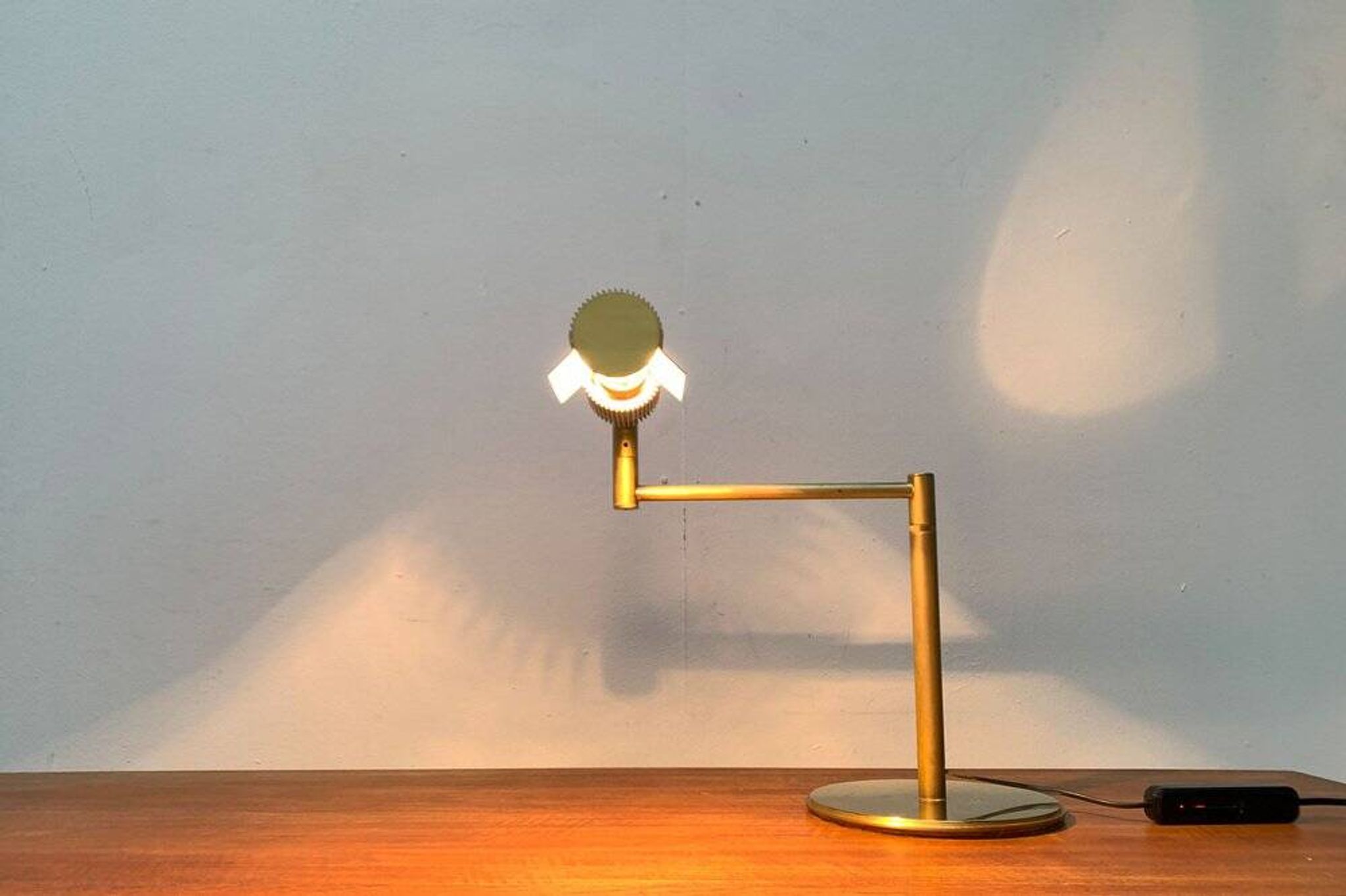 Space Age table lamp by V. Frauenknecht for Swisslamps International, 1970s.