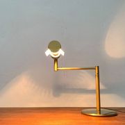 Space Age table lamp by V. Frauenknecht for Swisslamps International, 1970s.