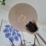 Lampe de bureau en chrome des années 60