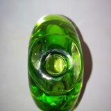 Vase en verre soufflé XXème