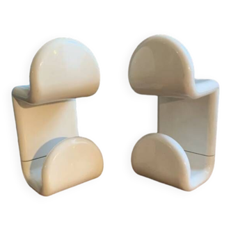 2 Gedy Design "coat rack" hooks - Ambroglio Rossari