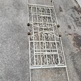 Small 2-tier metal and wooden stand 1960