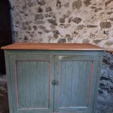 Vintage French pine sideboard – 1930s/1950s