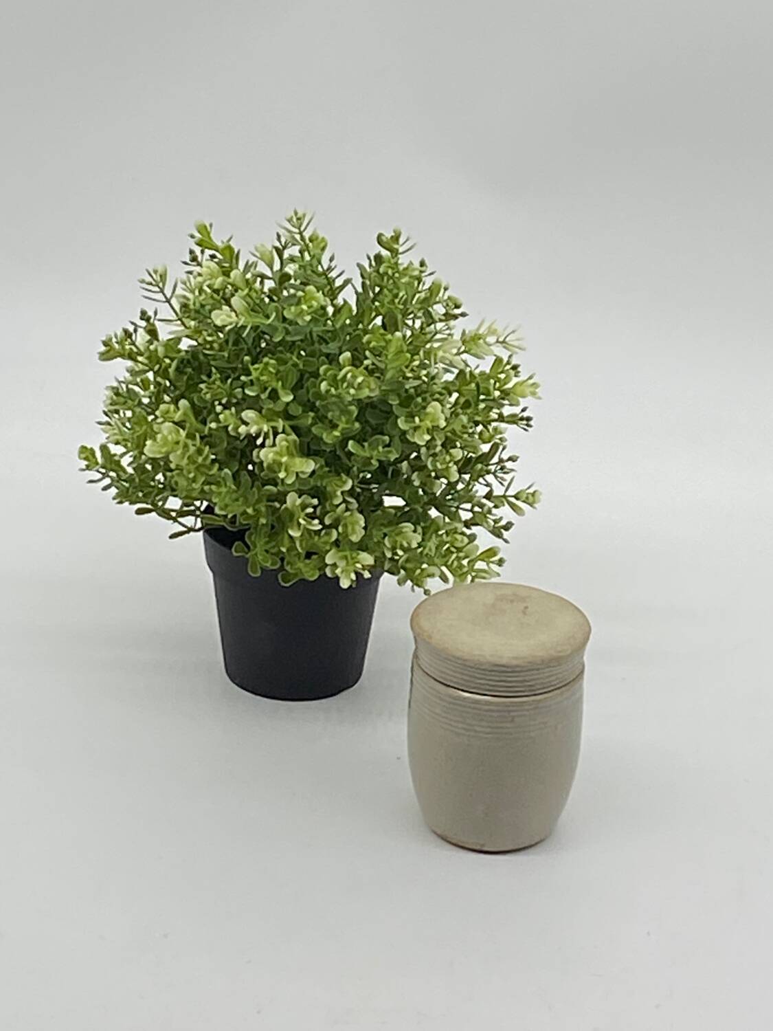 Old jam pot, stoneware, Paul Langeron, Pont des Vernes,