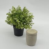 Old jam pot, stoneware, Paul Langeron, Pont des Vernes,